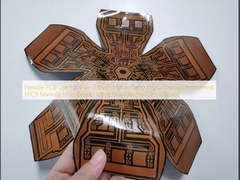 Flexible PCB Use For Hair Growth Hat Infrared Physiotherapy Instrument FPCB Manufacturer Beauty Mask PCB Flexible Circuit Board