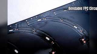 Bendable FPC Circuits Custom Made