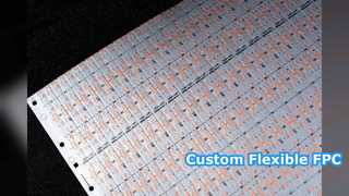 Custom FPC LED Circuit Board Flexible OSP Antioxidant