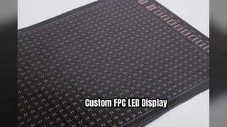 Custom FPC LED Display PCB Design