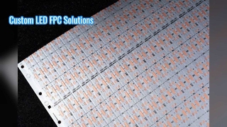 40R Stable Performance 24V 2835 LED Strip | 8mm 120D Double-Sided LED FPCB Board