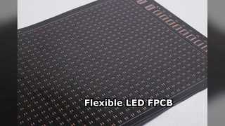 Flexible LED Display FPCB Custom Design
