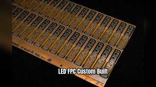 Precision FPC LED Circuit Board Double Sided