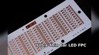 Ultra Thin FPC LED Strip for Cars