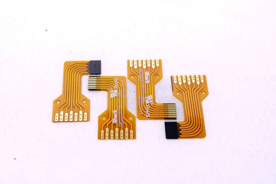 Double Layer Flexible Printed Circuit Board with Fire Protection Level V0 and 0.25mm±0.05 Thickness for Medical Equipment