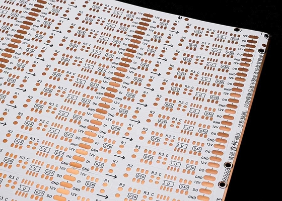 Buy Double Sided 5050 LED Strip Circuit Board Flexible With 30 LED Light White Film FPCB online manufacture