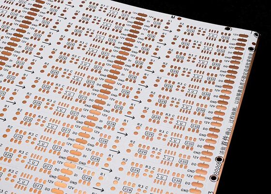 Buy Precision SMT & Flexible PCB Manufacturing for Advanced LED Lighting Applications Double Sided 5050 LED Strip Flexible Circuit Board With 30 LED Light White Film FPCB online manufacture