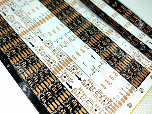 Buy 12V 24V Colorful LED Strip PCB Board Design Double Layer Board With OSP Antioxidant online manufacture