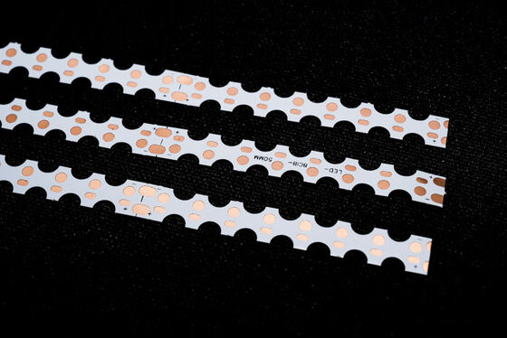 Buy our Trusted Partner for Full-Service LED Strip Production | FPC + SMT + Testing Customizable Double Sided Flexible PCB Board For LED S Type Lamp FPC With White Board online manufacture