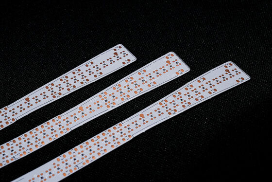 Buy Double Layer Flexible Printed Circuit Board with Fire Protection Level V0 and Customizable FPC for LED Lighting online manufacture