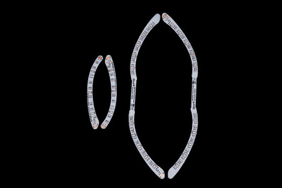 Buy Double Layer Flexible PCB with Fire Protection Level V0 and Customized Services for AI Glasses and LED Strips online manufacture