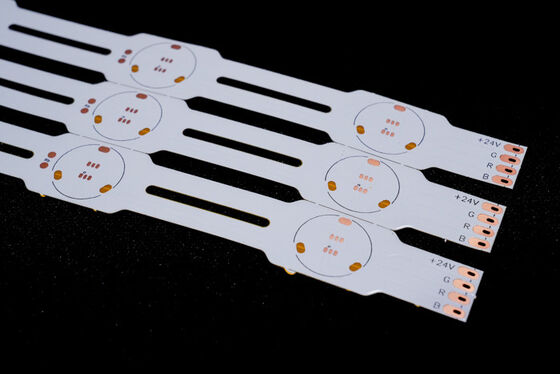 Buy Custom LED Light Strip FPCB DoubleFlexible Circuit Boar with Fire Protection Level V0 and Customizable Design online manufacture