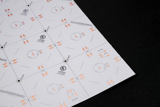 Buy Cut Costs & Lead Time: Integrated FPC Manufacturing & LED Strip SMT Service High-illumination Marble -Patterned Light Flexible Panel with 2835-288/pcs-240*480MM for LED flex circuit board white online manufacture