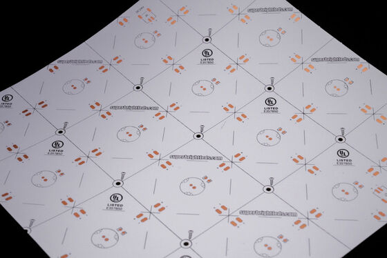 Buy Double Layer Flexible Printed Circuit Board with Fire Protection Level V0 for Customizable LED Light Strip FPC online manufacture