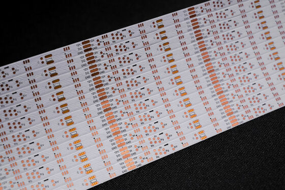 Buy One-Stop LED Strip Solution: From Custom FPC to SMT Assembly | Factory Direct  5050 RGB Magic Color board -60leds/M-10*503-12V double sided for LED strip FPC online manufacture