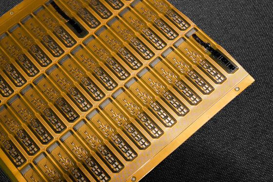 Buy Double-Sided Yellow Film FPC with Fire Protection Level V0 and 0.25mm Thickness for Precision Electronic Applications online manufacture
