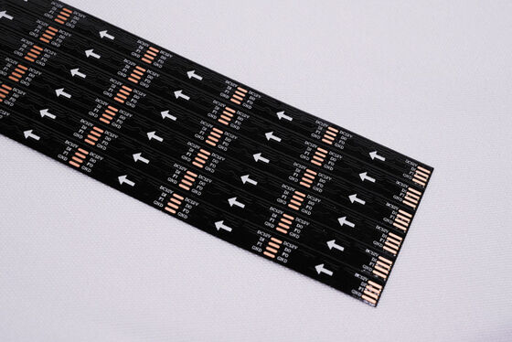 Buy DMX-512 Iridescent Flexible Printed Circuit Board (FPCB) with Fire Protection Level V0 for IC 2811-2812 1903 FPC Processing online manufacture