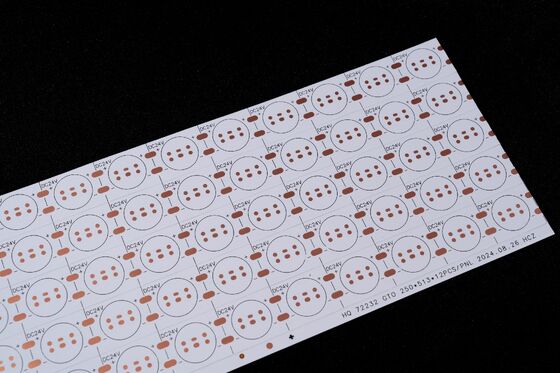 Buy Customizable Double Layer Flexible PCB for LED Strip with Fire Protection Level V0 online manufacture