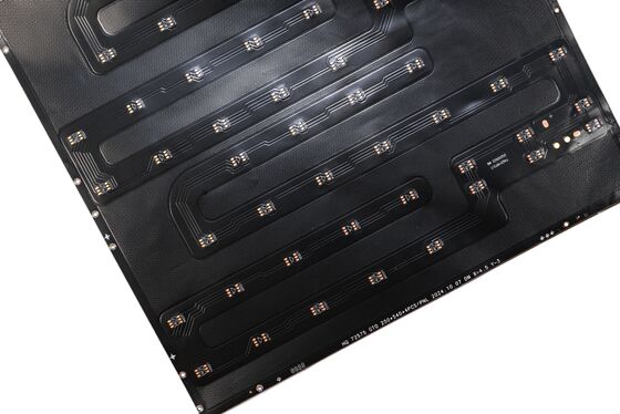 Buy Customized Double Layer Flexible PCB with Fire Protection Level V0 and 0.25mm Thickness for LED Strips and Medical Equipment online manufacture