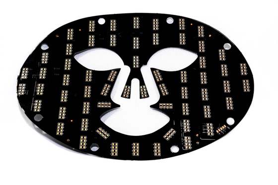 Buy Customized FPC Flexible Printed Circuit Board with LED Lights Polyimide Base Material Medical Beauty Industry Beauty Mask Pastel online manufacture