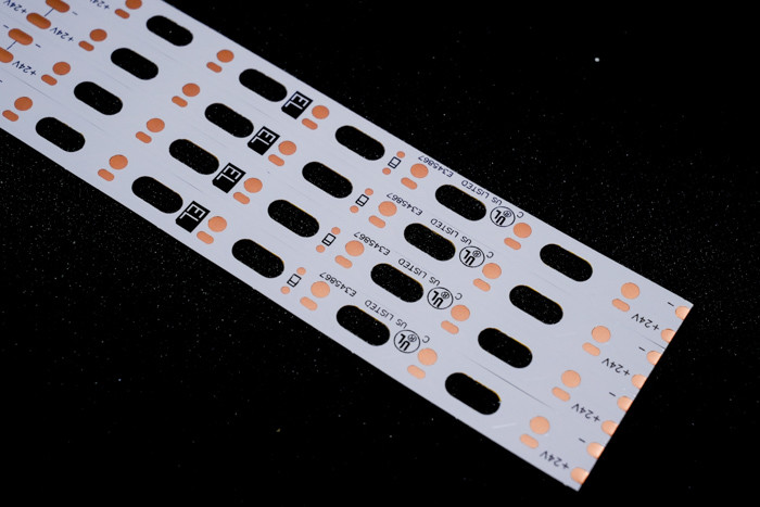 Double-Sided LED Flexible Printed Circuit Board with White Film and OSP ...