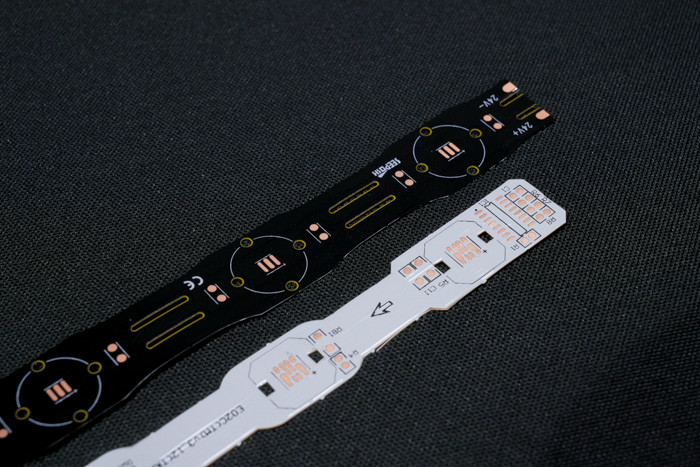 Double Layer LED Light Strip FPC Flexible PCB with Fire Protection ...