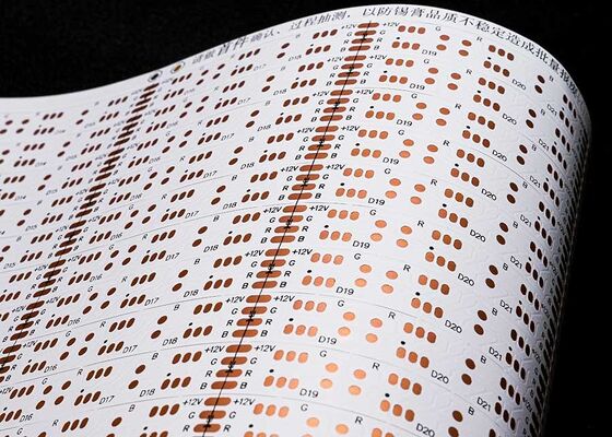 5050 RGB 12V Double Sided Flexible Printed Circuit Board for LED Strip