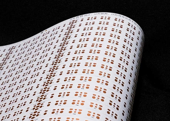 Flex PCB Board For LED Strip With Double Layer FPC And Double Sided 168 Lights Beats