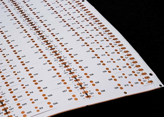 Electronic Flexible LED Strip Circuit Board With Double Layer 5050 15LED Per Pieces