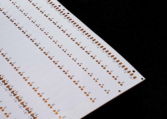 Double Sided Flexible Electronic Printed Circuit Board With White Film Black Character