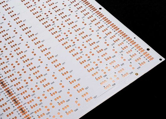 5050 RGB LED Strip Flexible Circuit Board Double-Sided 24V White Film Black Character OSP FPC