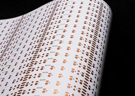 Customized COB PCB LED Strip Flexible Circuit Board For Led Lighting 12V 24V FPCB