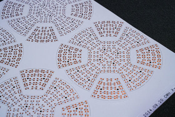 Double Layer Flexible Circuit Board with Fire Protection Level V0 and Customized Services for LED Lighting