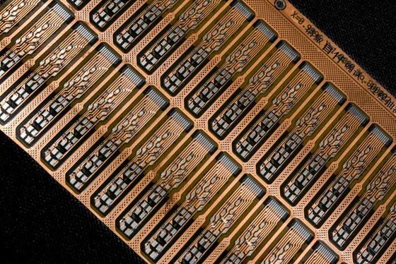 Double-Sided Precision FPC Flexible Printed Circuit Board with Fire Protection Level V0 for LED Applications