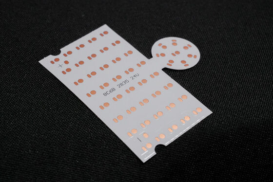 LED Lamp FPC Flexible Printed Circuit Board with Double Layer White Film OSP Antioxidant and Customized Services