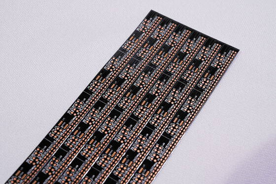 Double Layer LED Flexible Circuit Board with Fire Protection Level V0 and Customizable Thickness for LED Strip Lighting