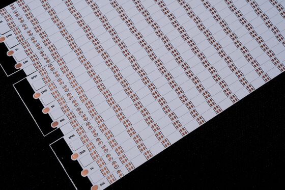 Double Layer Board LED Flexible PCB with Fire Protection Level V0 and Customizable FPC for LED Lighting