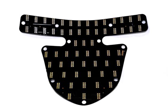 Customizable Double Layer Flexible Printed Circuit Board with Fire Protection Level V0 for Medical and Beauty Devices