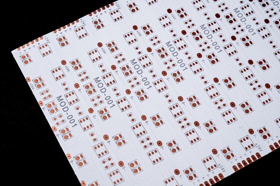 Double Layer Flexible PCB with Fire Protection Level V0 and 0.25mm±0.05 Thickness for LED Lighting