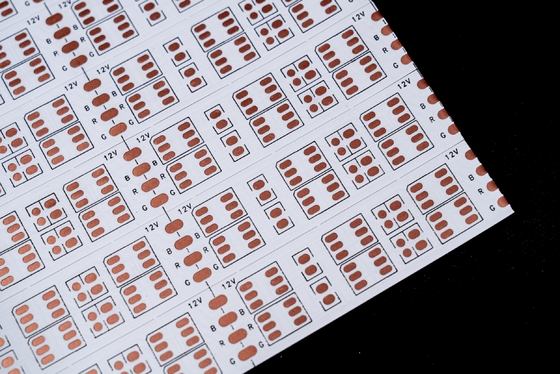 Factory FPCB for Led strip circuit board Double Layer LED Strip FPC Board& 240mmx500mm FPCB&5050 Copper foil RGB Double row line