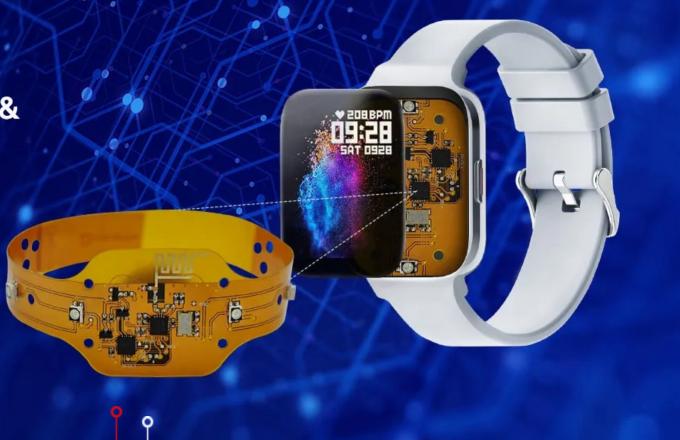 FPCB - BARE - FPCB Circuuit board for Smart watches 0.13mm Ultra-Thin ...